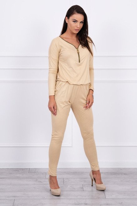  Jumpsuit Elegant cu Fermoar