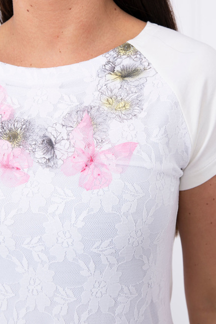  Tricou floral