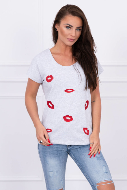  Tricou lips