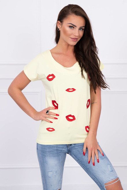  Tricou lips