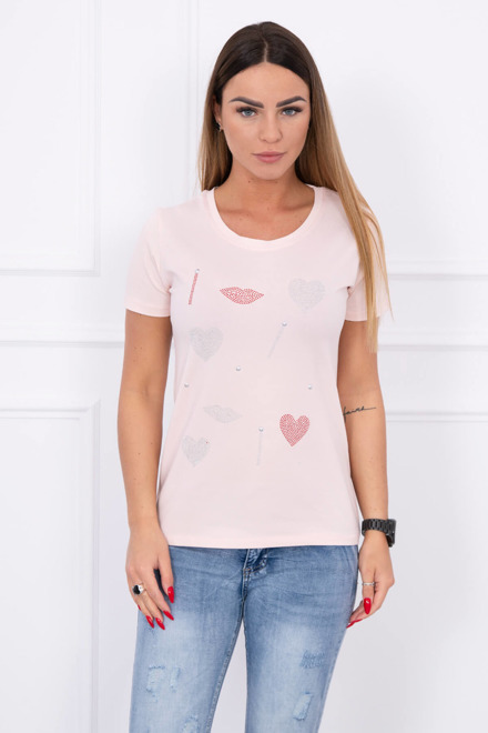  Tricou cu decoraţii