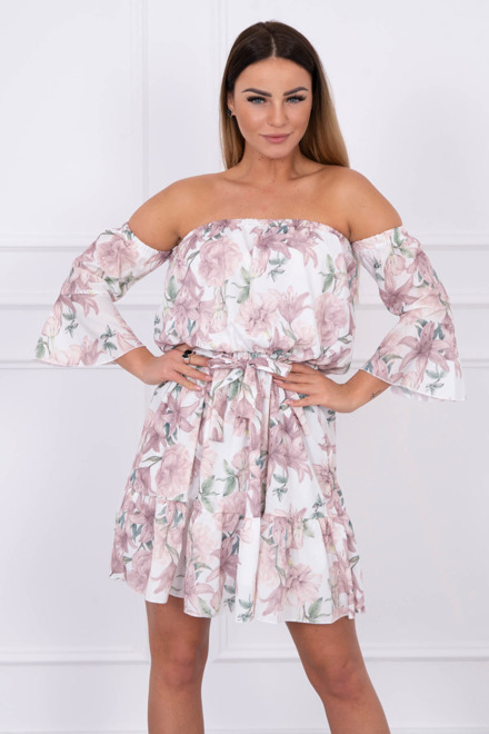  Rochie cu motiv floral