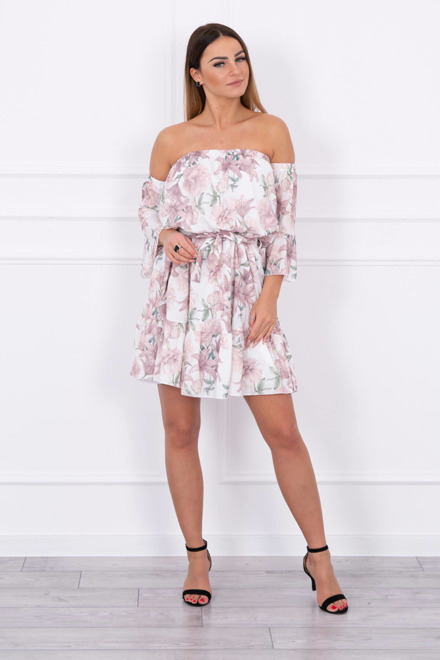  Rochie cu motiv floral