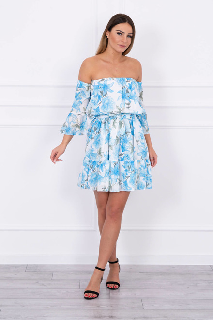  Rochie cu motiv floral