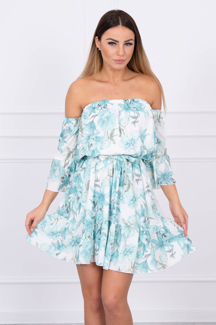  Rochie cu motiv floral