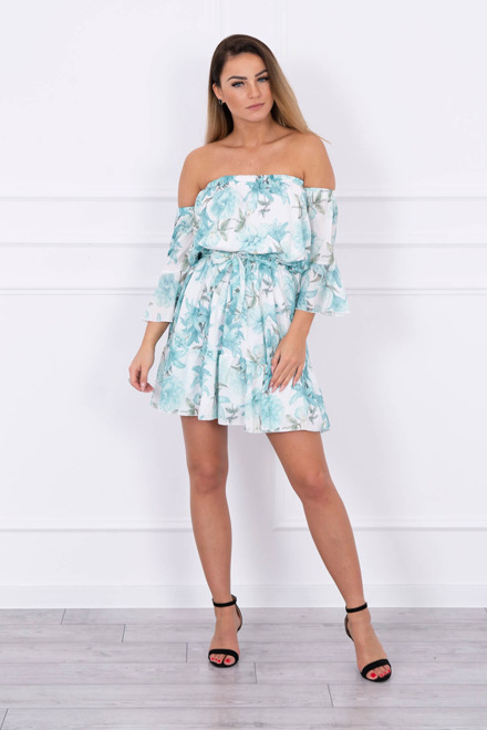  Rochie cu motiv floral