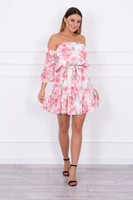  Rochie cu motiv floral