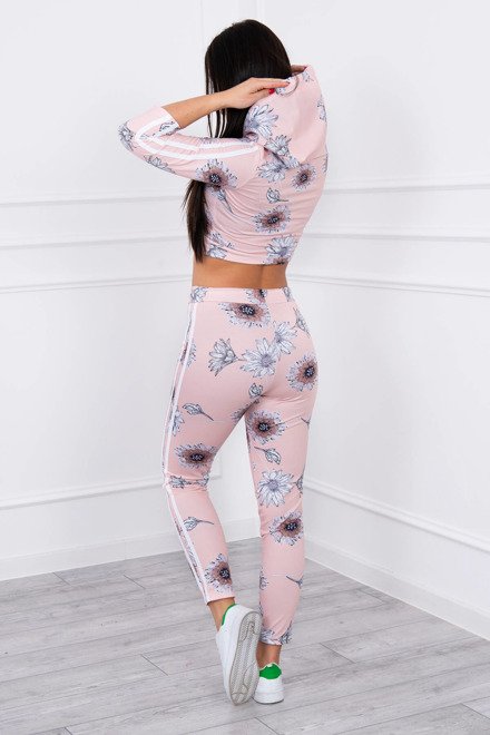  Set cu imprimeu de flori