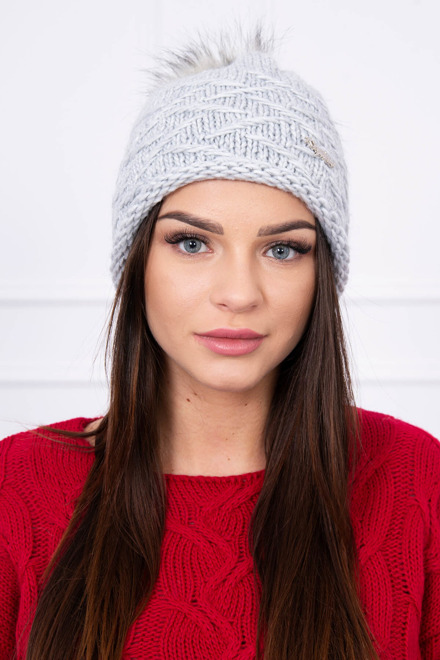 Căciulă călduroasă cu model